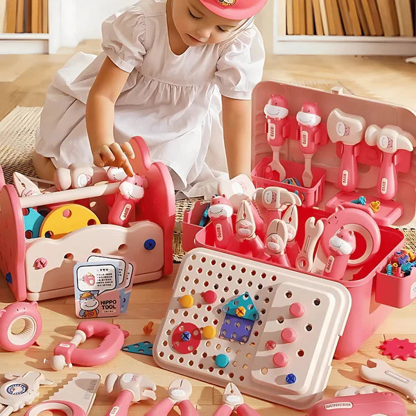 BuildiHippo – Montessori Creative Tool Box