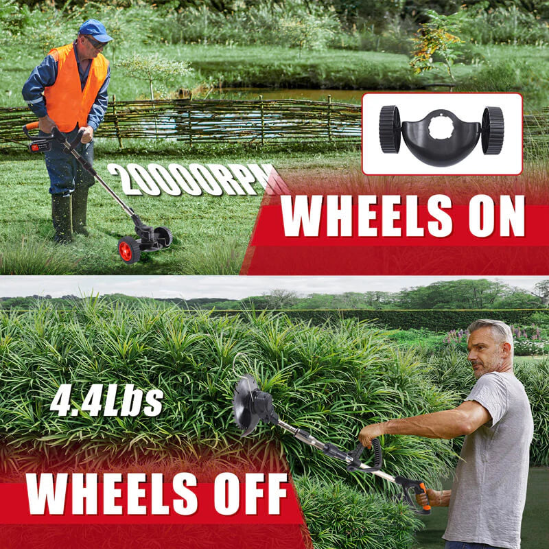 PowerTrim – 3-in-1 Cordless Grass Trimmer and Edger Tool