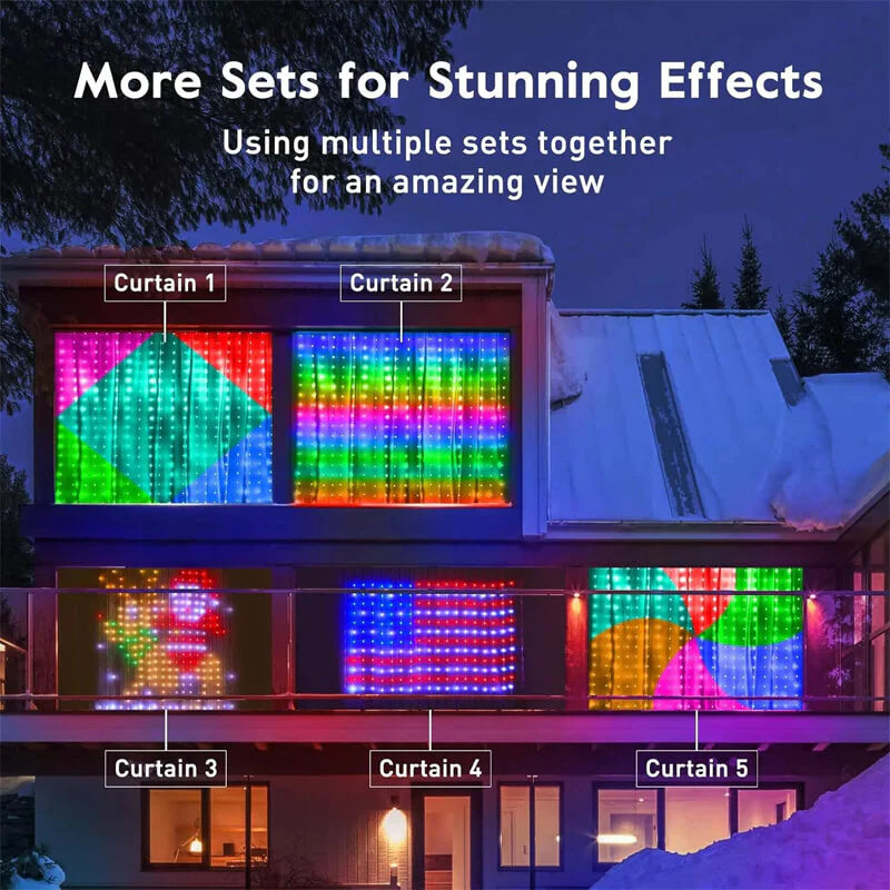 LumiSync – Smart LED Curtain Lights