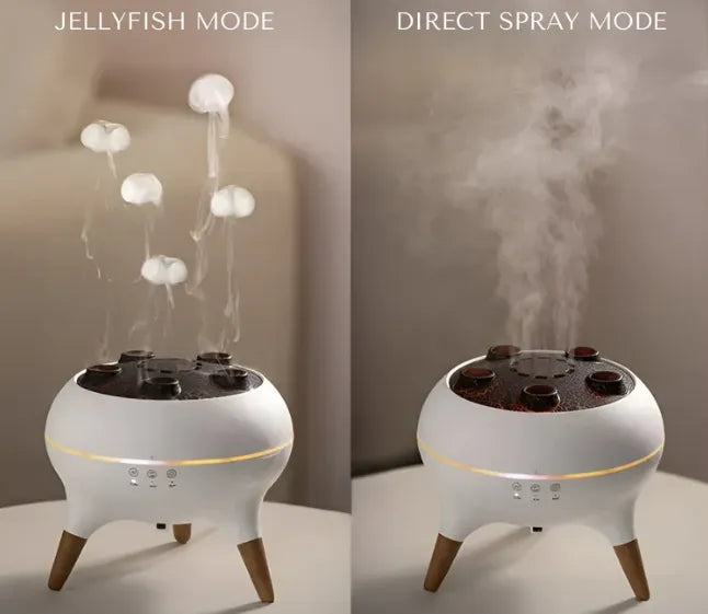 JellyGlow – Tranquil Aromatherapy Diffuser with Remote
