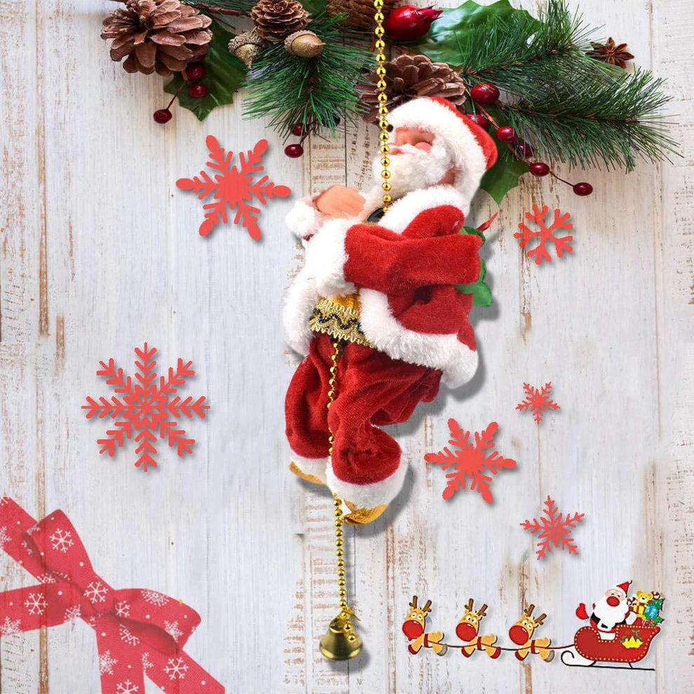 ClimbSanta – Musical Rope Decor