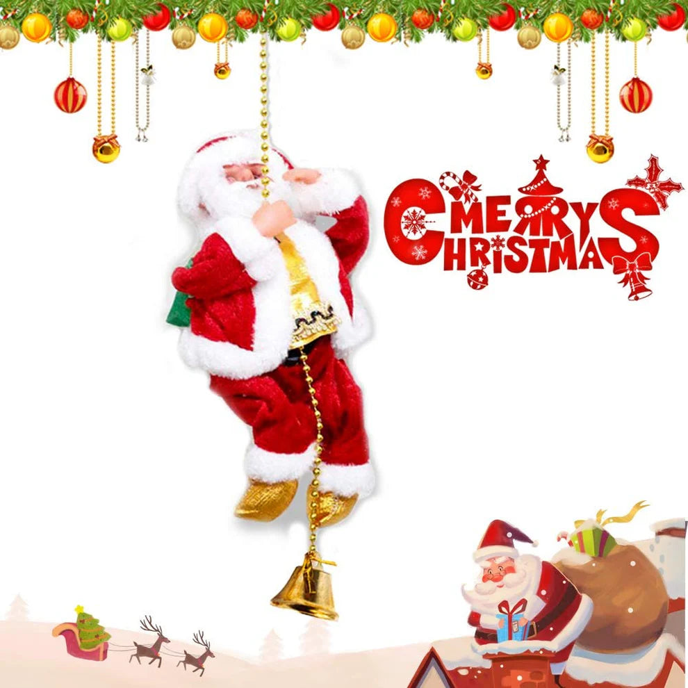 ClimbSanta – Musical Rope Decor