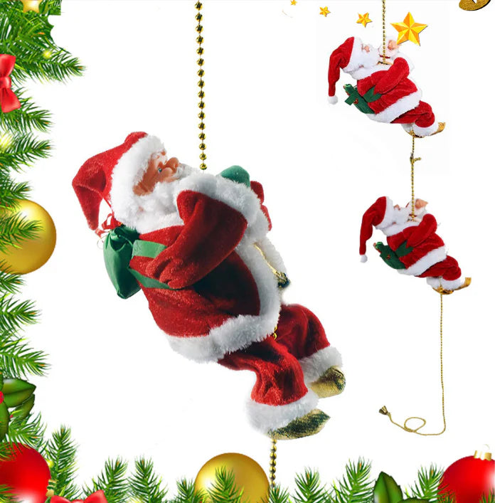 ClimbSanta – Musical Rope Decor