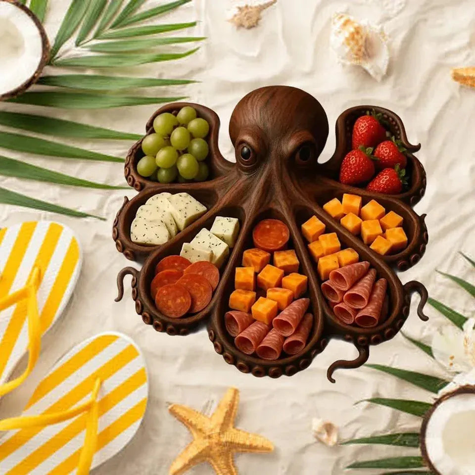 TentaTray – Nautical Charcuterie Board