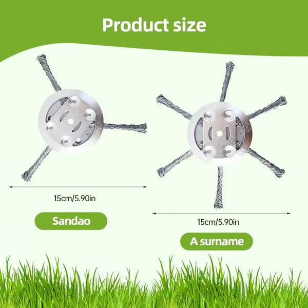 BushRazor – Universal Steel Wire Trimmer Head