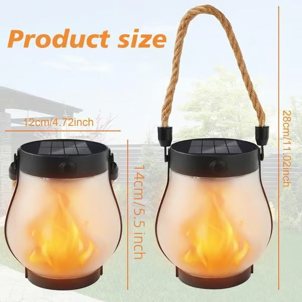 GlowHaven – Cozy Solar Flame Lights