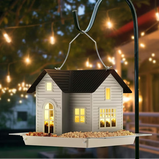 FeatherGlow – Solar Powered Light Up Bird Feeder