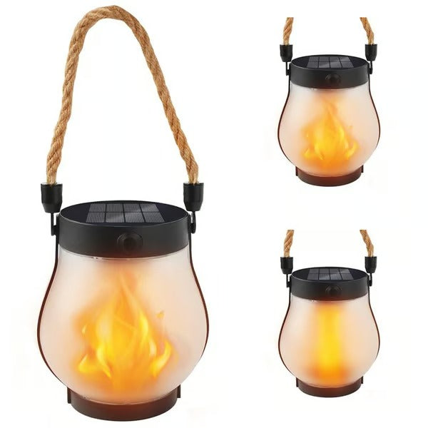 GlowHaven – Cozy Solar Flame Lights
