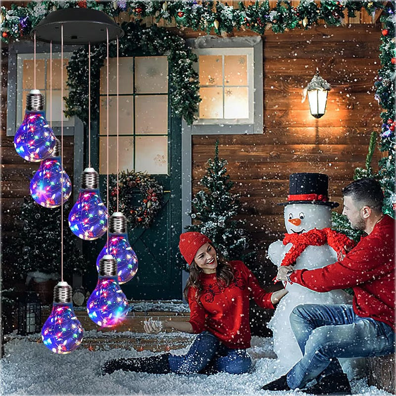 GlowWhirl – Color Changing Solar Chime Lights