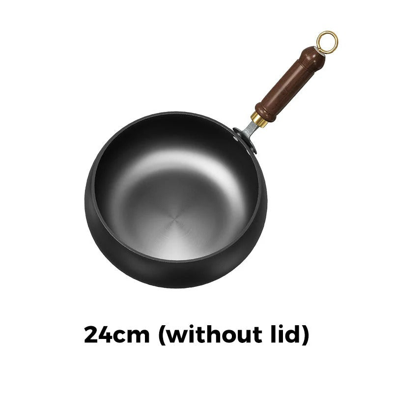 IronChef – Professional Grade Uncoated Iron Pot