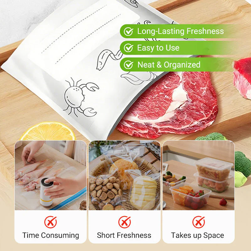 FreshLock – Reusable Foil Storage Bags