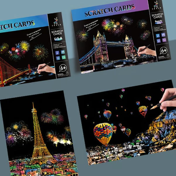 MetroMagic – Adult Scratch Art Collection