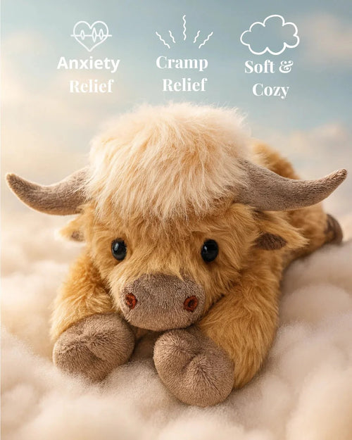 MooCuddle – Plush Highland Cow Toy