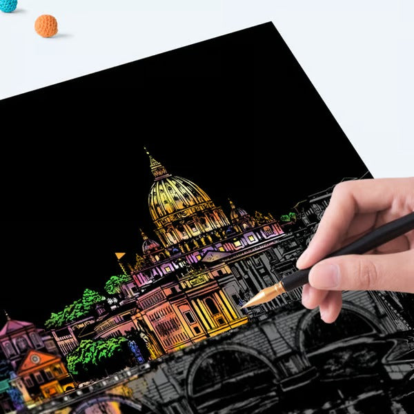MetroMagic – Adult Scratch Art Collection