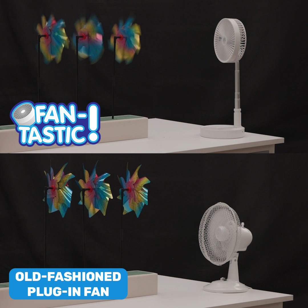 ChillPort | 2-in-1 Foldable Air Fan