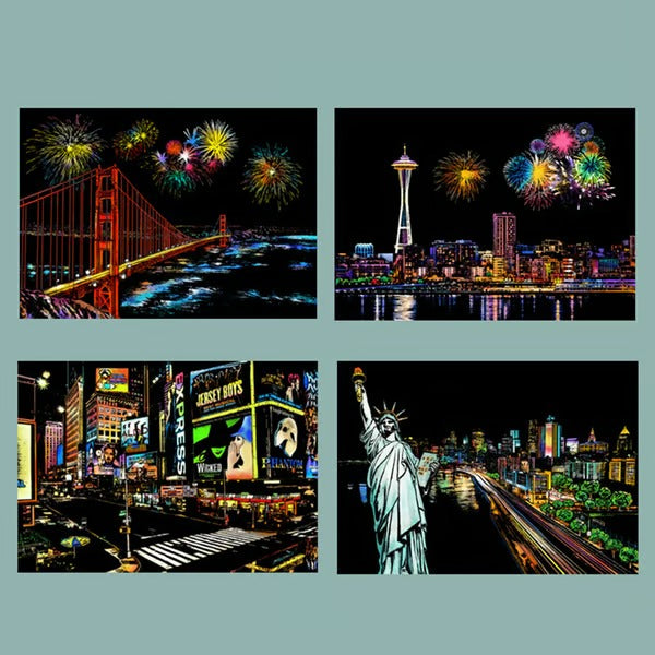 MetroMagic – Adult Scratch Art Collection