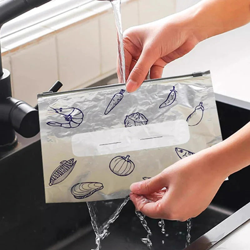 FreshLock – Reusable Foil Storage Bags