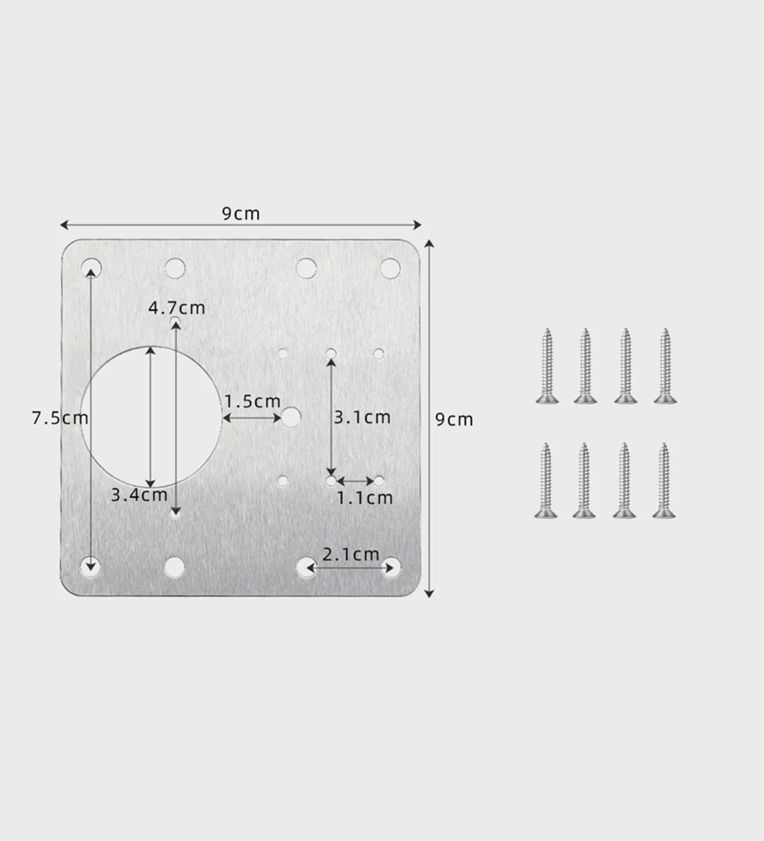 HingeMate – Cabinet Door Repair Plate
