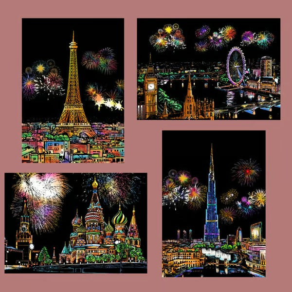 MetroMagic – Adult Scratch Art Collection
