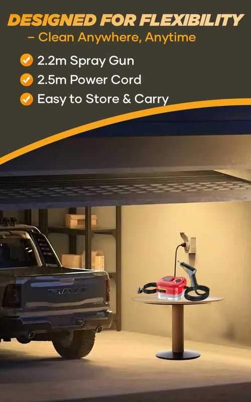 CleanMate – Portable Steam Cleaner