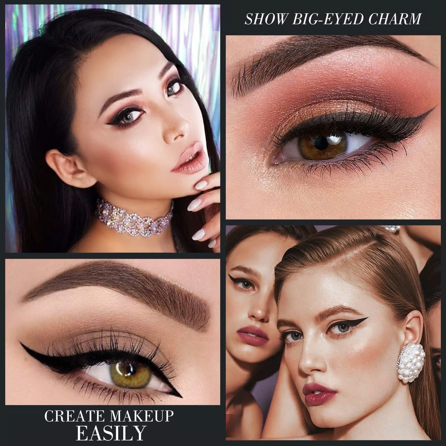 InkSilk – Natural Black Eyeliner Cream (1+1 Free)