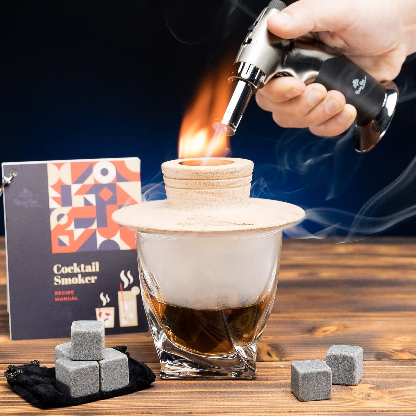 SmokeSip – Cocktail Smoker Bartender Kit