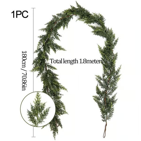 EverCypress – Lush Leaf Vine Wreath