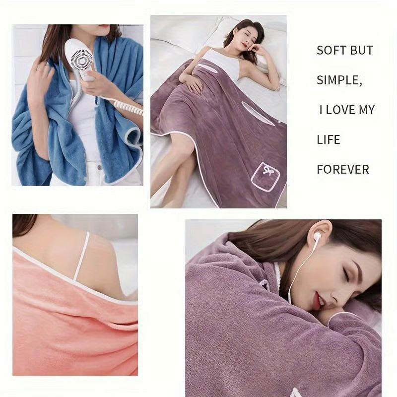 AquaWrap – Plus Size Wearable Shower Skirt