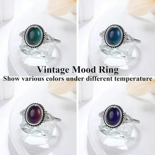 LunaMood – Color Changing Moonstone Ring