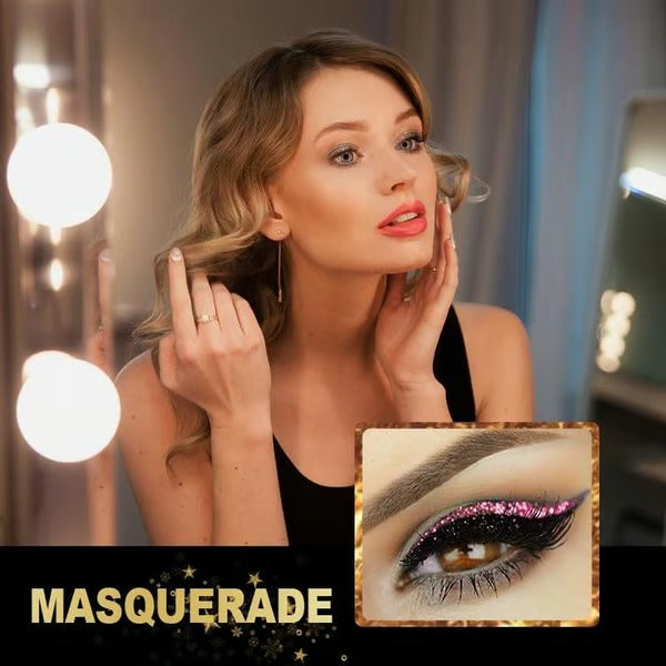 GlamLash – Reusable Glitter Eyeliner & Lash Stickers