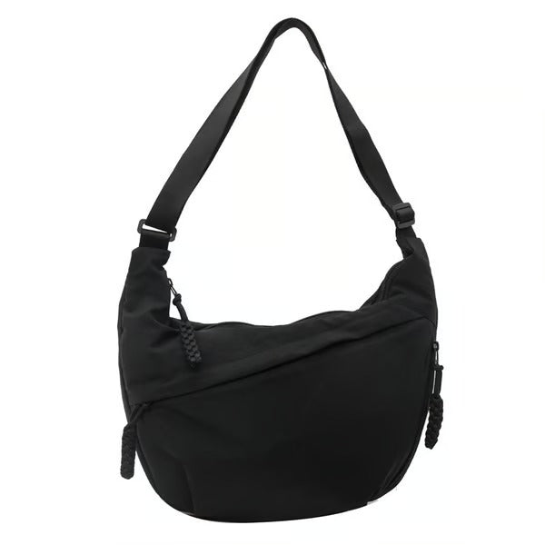 UrbanEase – Nylon Crossbody Hobo Bag