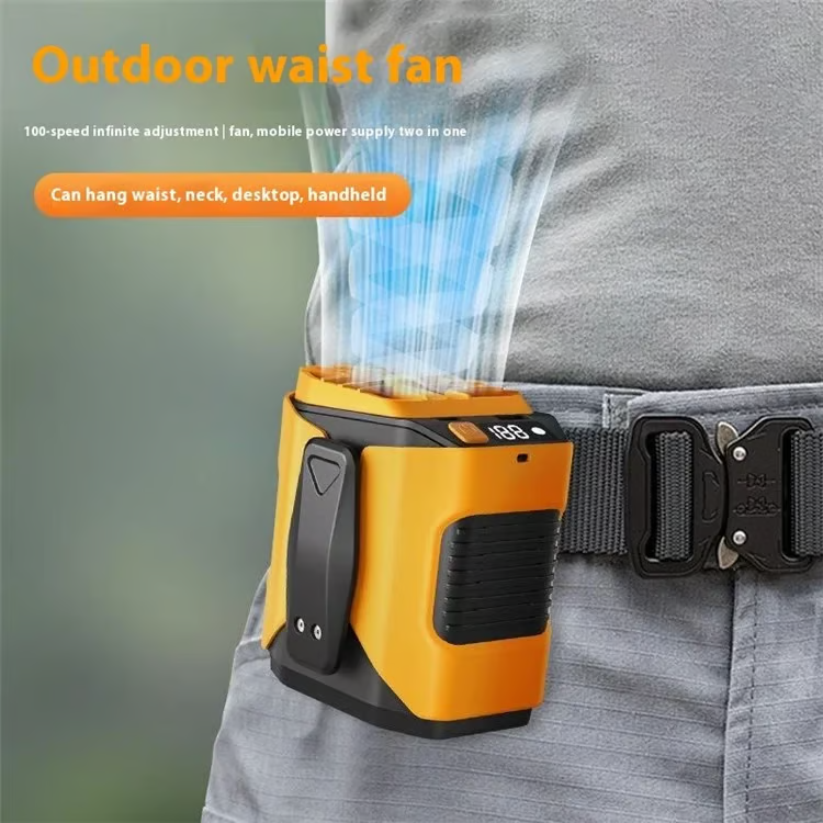 ClipCool – Portable Waist Fan with USB Charging