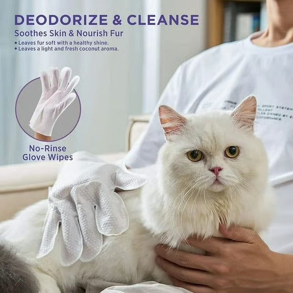 FurFresh – Odor Removing Pet Grooming Gloves