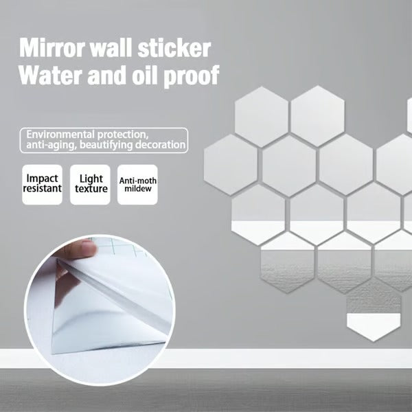 SafeReflect – Shatterproof Adhesive Mirror Sheets