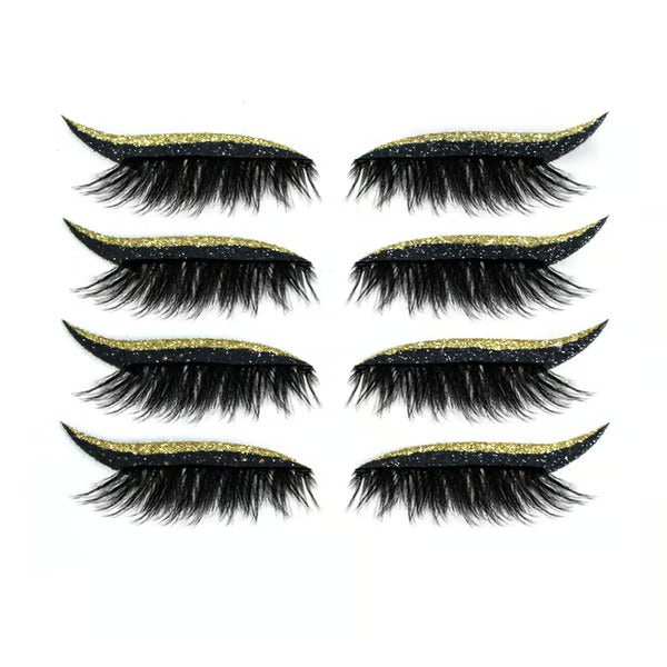 GlamLash – Reusable Glitter Eyeliner & Lash Stickers