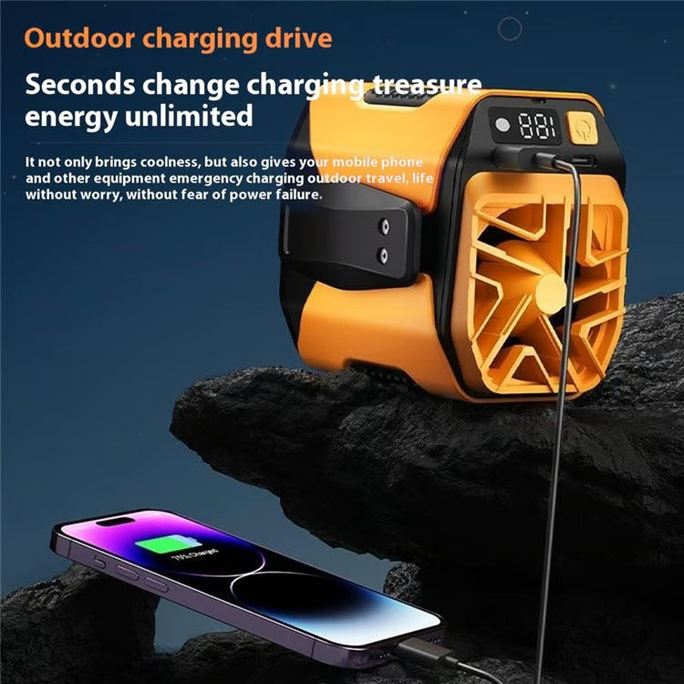 ClipCool – Portable Waist Fan with USB Charging