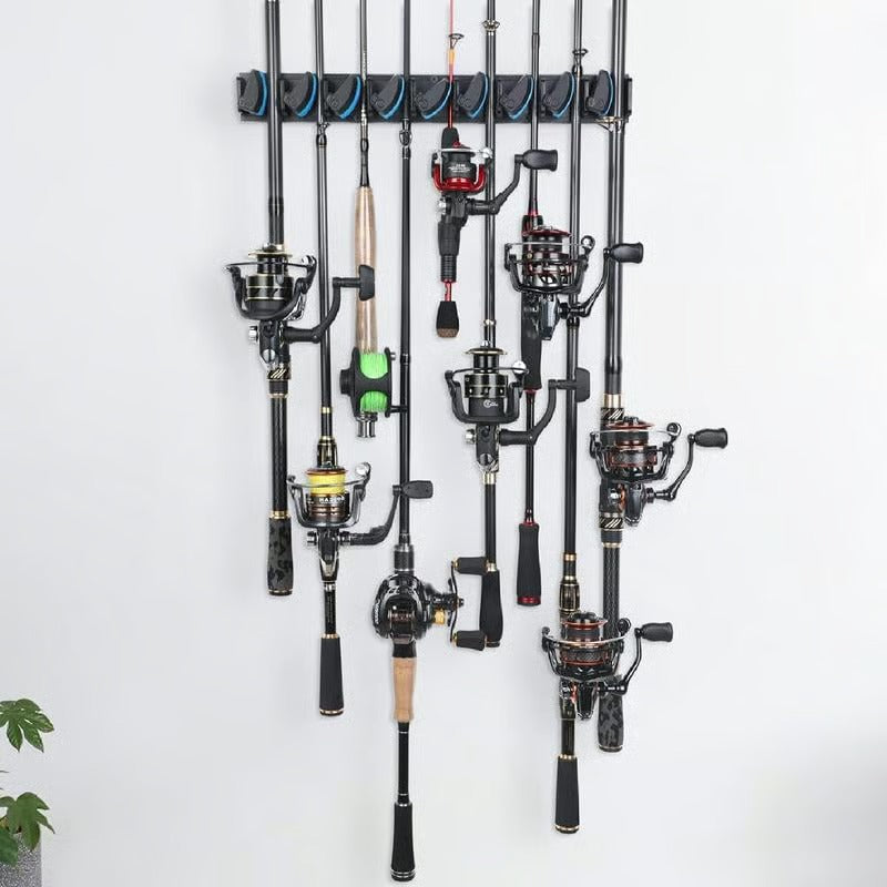 FishMate – Wall Mounted Rod Organizer