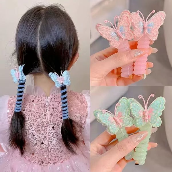 TwistFlutter – Butterfly Coil Hair Bands