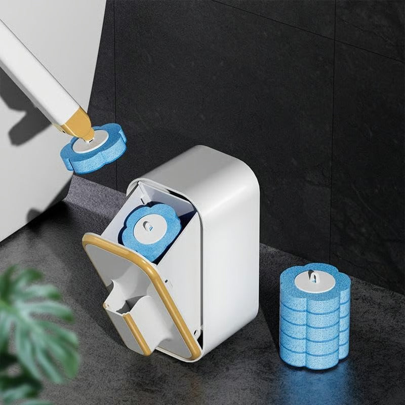 BrushEase – Space Saving Wall Toilet Cleaning Kit