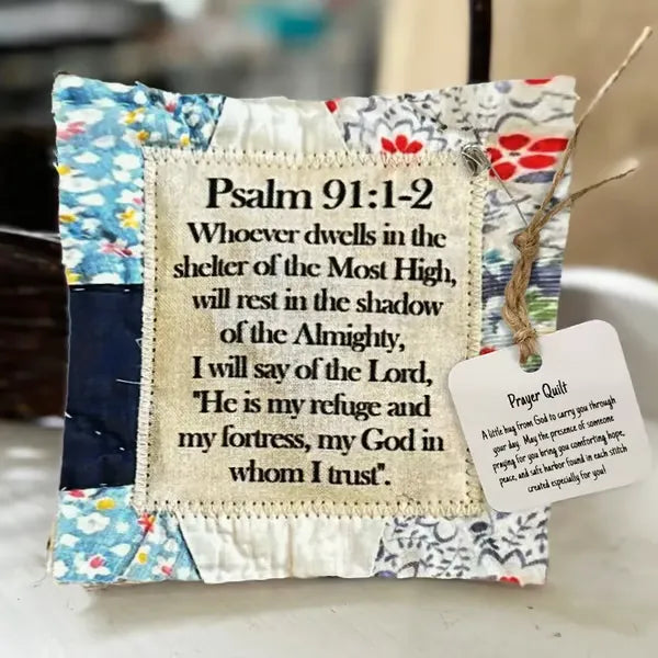 GraceWrap - Faith Inspired Quilt with Cross Inside