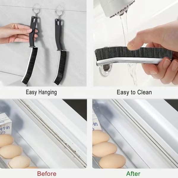 GrimeBuster – 5 in 1 Crevice & Tile Cleaning Brush Set