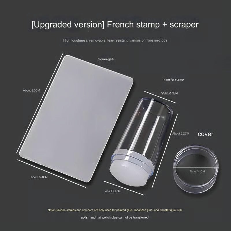 ParisTips – French Manicure Stamp Set