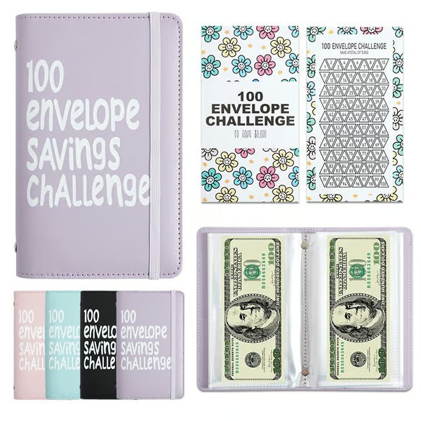 SaveTrack – 100-Day Money Saving Envelope Book