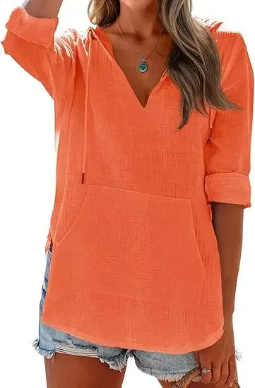 BreezeGlow – Lightweight Hooded Swim Wrap