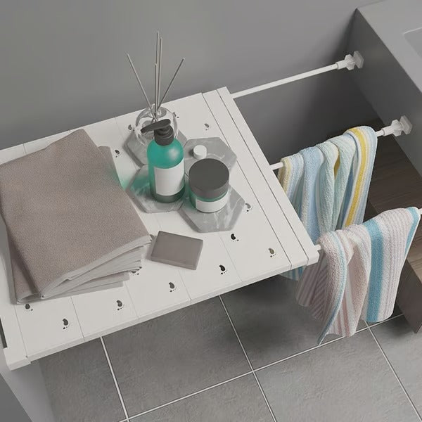 SpaceFlex – Expandable Closet Tension Shelf