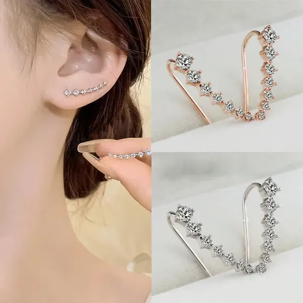 CelestiSeven – Starry Diamond Stud Earrings