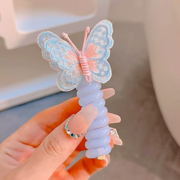 TwistFlutter – Butterfly Coil Hair Bands