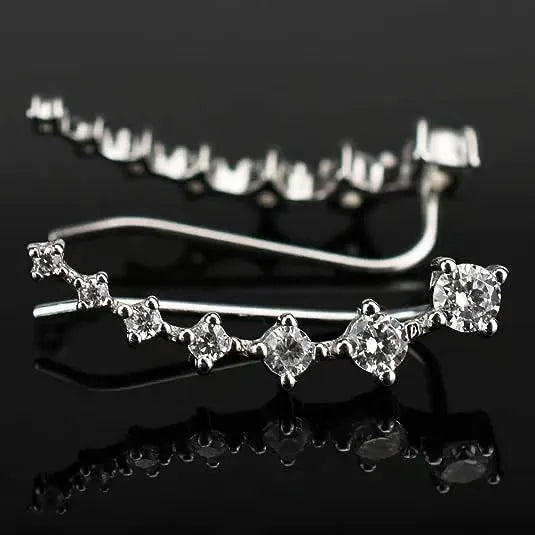 CelestiSeven – Starry Diamond Stud Earrings
