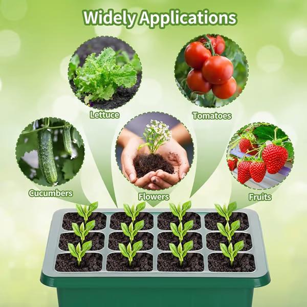 SproutDome – Adjustable Humidity Seed Starter Trays