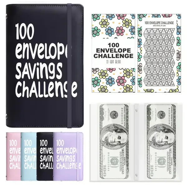 SaveTrack – 100-Day Money Saving Envelope Book